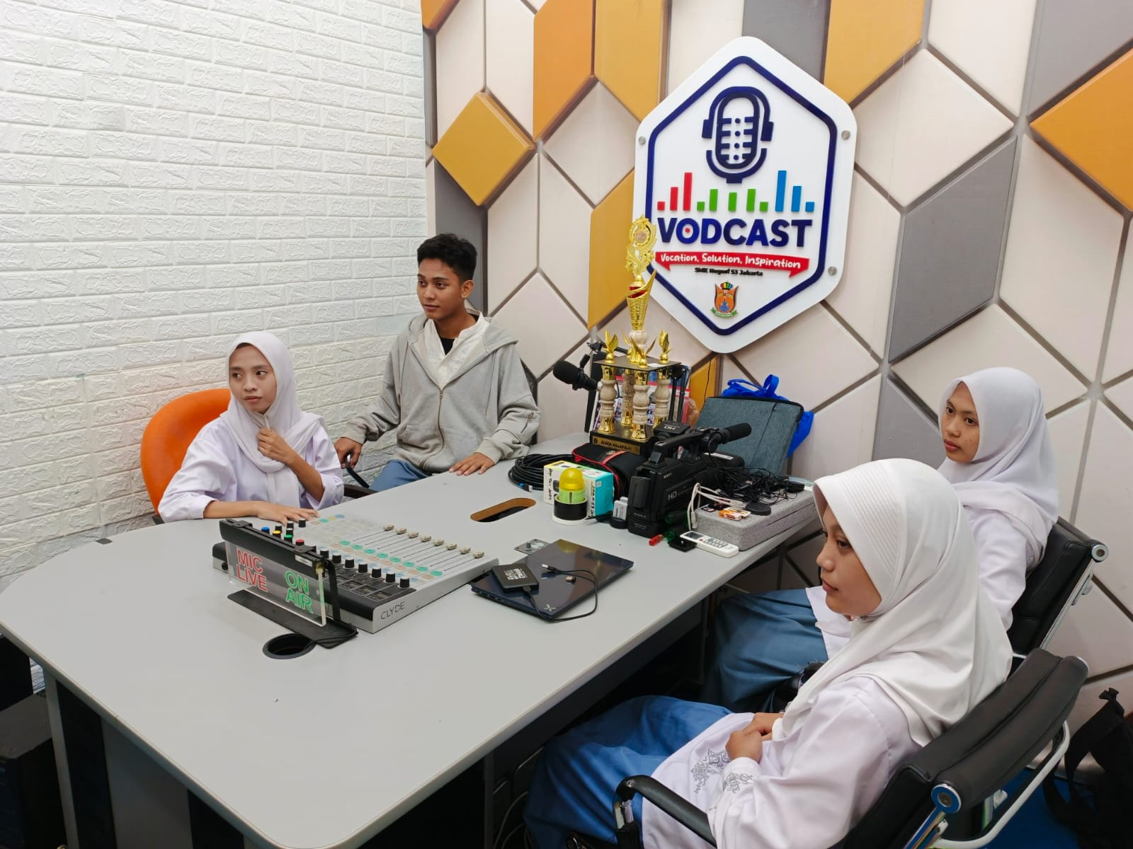 Dokumentasi Kegiatan Eskul IT-Club Divisi Vodcast